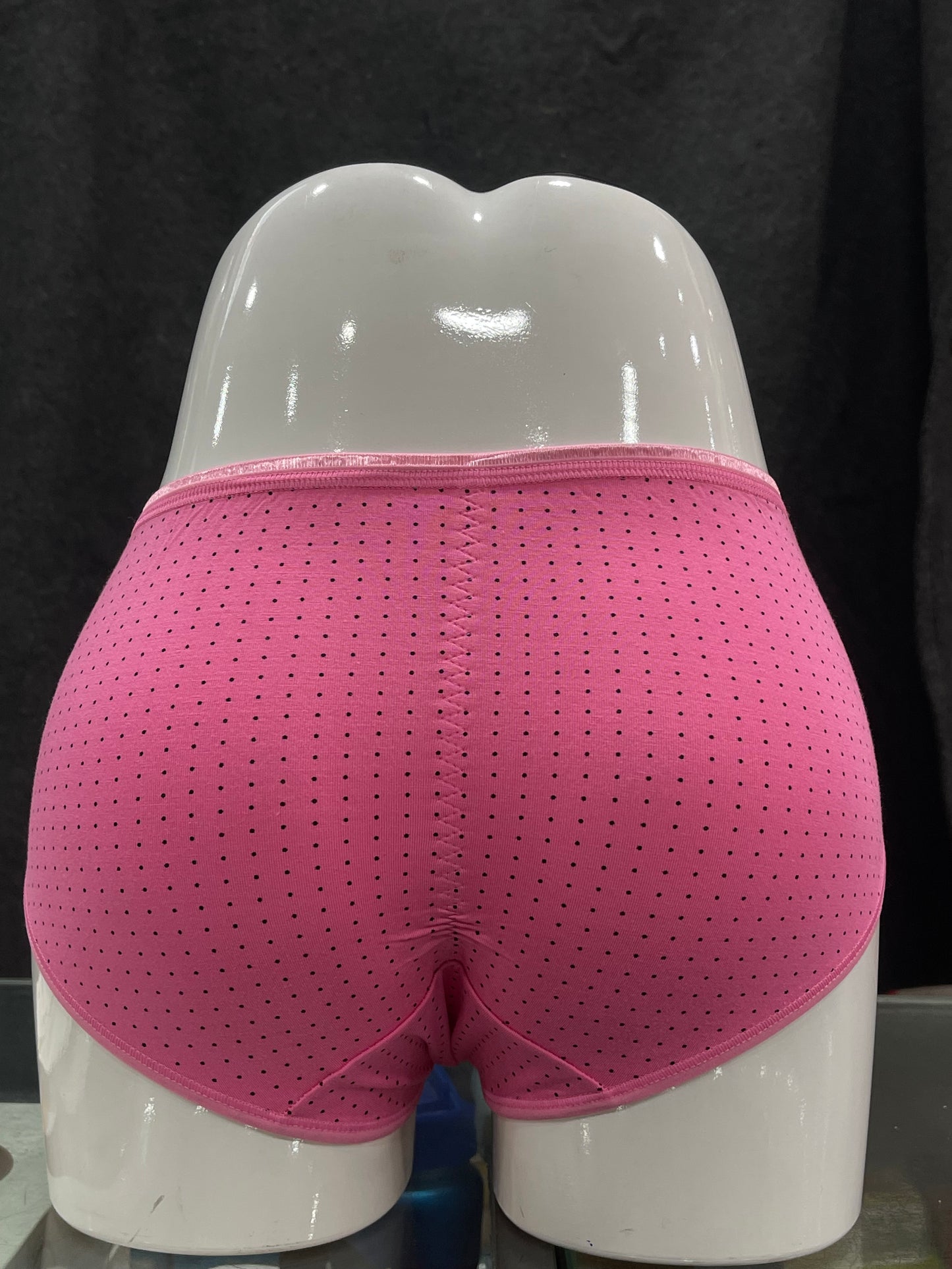 COTTON PANTY - PRINTED - FULL COVERAGE - COMFORTABLE - PINK COLOUR