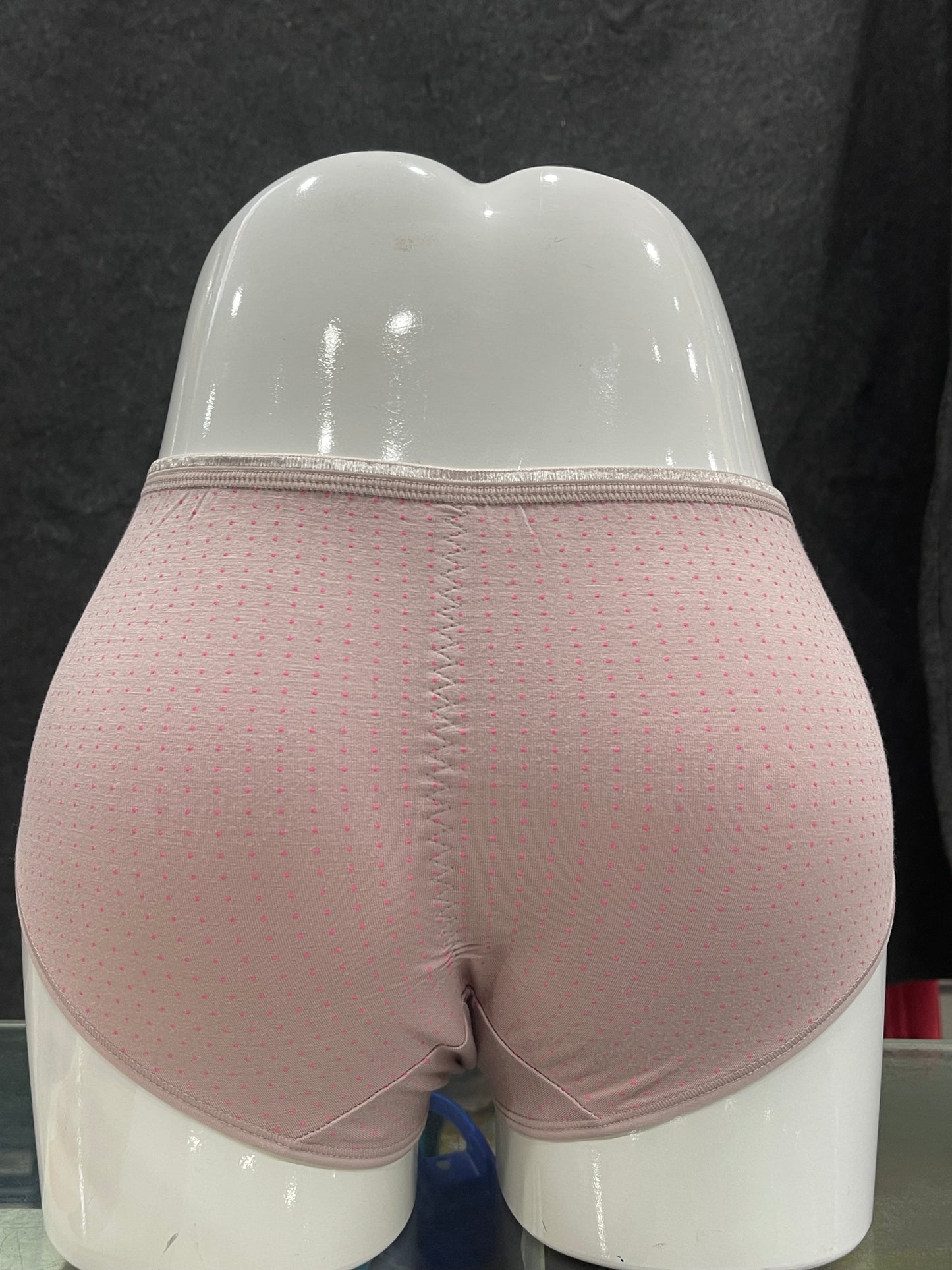 COTTON PANTY - PRINTED - FULL COVERAGE - COMFORTABLE - PEACH COLOUR