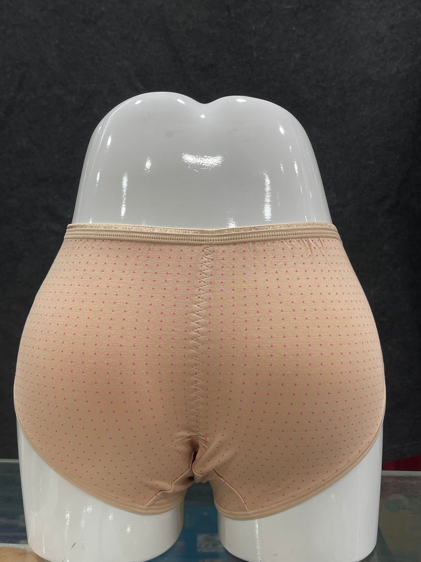 COTTON PANTY - PRINTED - FULL COVERAGE - COMFORTABLE - NUDE COLOUR