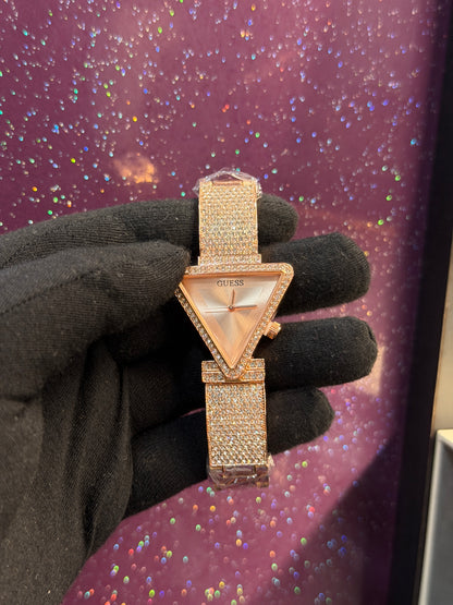GUESS - LADIES WATCH - STONE WORK - BRACELET LOOK