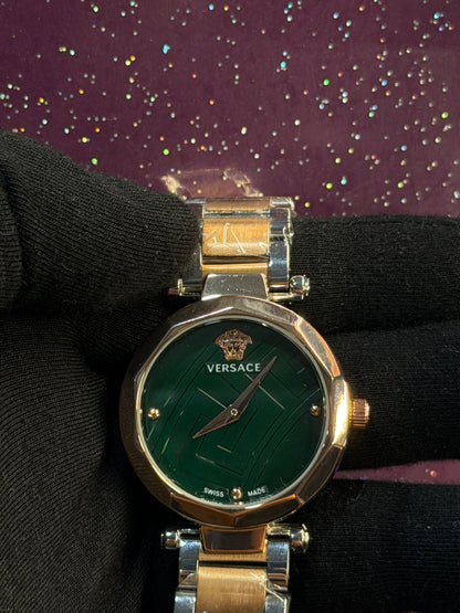 VRSC- LADIES WATCH - ROSE GOLD WITH GREEN DIAL