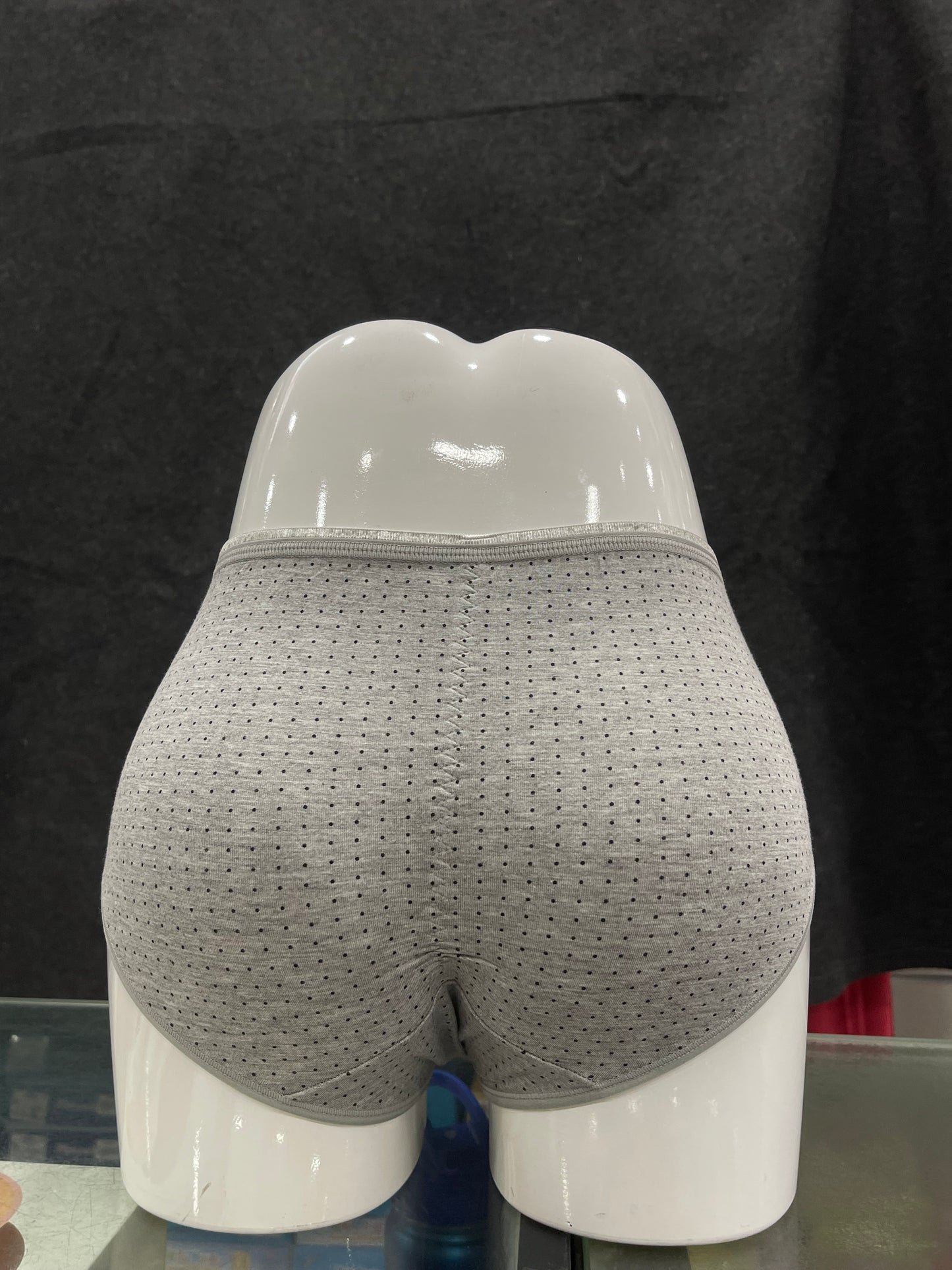 COTTON PANTY - PRINTED - FULL COVERAGE - COMFORTABLE - GREY COLOUR