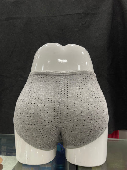 COTTON PANTY - PRINTED - FULL COVERAGE - COMFORTABLE - GREY COLOUR