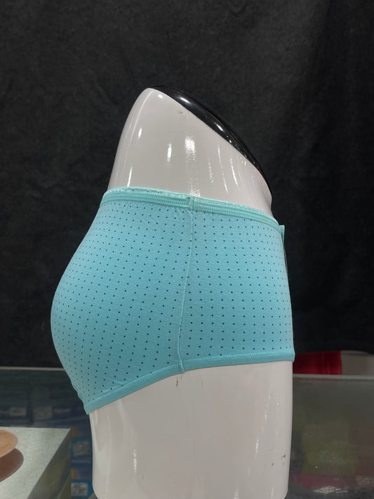 COTTON PANTY - PRINTED - FULL COVERAGE - COMFORTABLE - SKY BLUE COLOUR