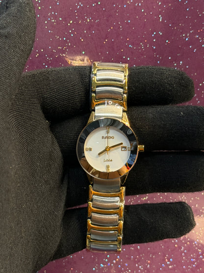 RDO - JUBILE 1809L model - CERAMIC - LADIES WATCH - SILVER AND WHITE CHAIN