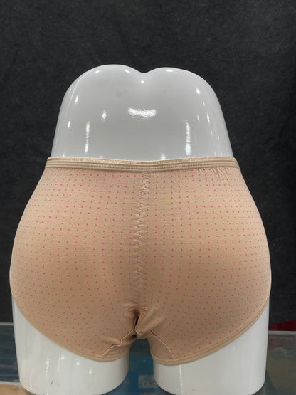 COTTON PANTY - PRINTED - FULL COVERAGE - COMFORTABLE - NUDE COLOUR