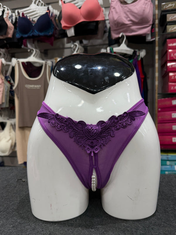 PEARLS THONG PANTY