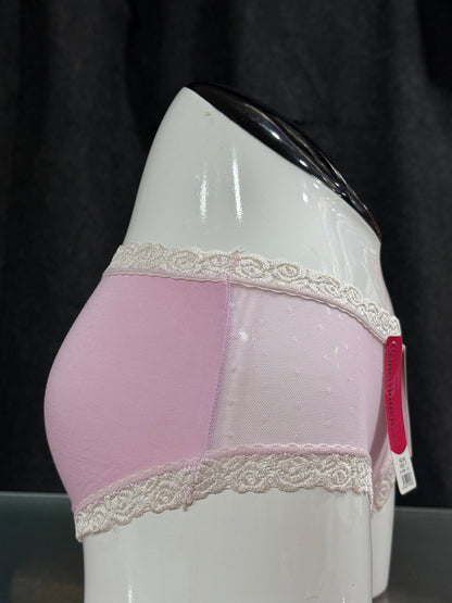 NETTED PANTY - MODAL FABRIC - COLOUR PINK